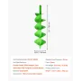 Auger Drill Bit for Planting, 200 x 790 mm Spiral Drill Bit, Compatible with 20mm ID Drive Drills, Heavy Duty Bulb Planter Tool,