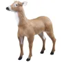 Deer Decoy, Outdoor Deer Decoys for Hunting, Realistic Durable HDPE Doe Hunting Decoy, Foldable Legs for Easy to Carry and Use, 