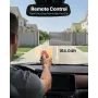 Automatic Gate Opener, 280W Electric Sliding Gate Opener for Doors up to 25m 816kg, Nylon Gear Rack Rolling Door Motor with Infr