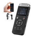 Digital Voice Recorder 128GB Voice Activated Audio Recorder with USB MP3