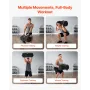 Workout Sandbag, Heavy Duty Workout Power Bags with Handles, 11-34 kg Adjustable Slam Bag for Fitness Strength Weight Training C