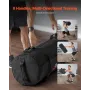 VEVOR Workout Sandbag, Heavy Duty Workout Power Tasker med håndtag, 23-56 kg Justerbar Slam Bag til Fitness Styrke Vægt Trai
