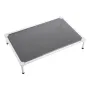 VEVOR Elevated Dog Bed for Large Dogs, Portable Raised Dog Cot with Aluminum Tube Metal Frame and Breathable Textilene Mesh, Ind