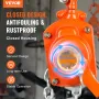 Manual Lever Chain Hoist, 1/2 Ton 499.5 kg Capacity 1.5m Come Along, G80 Galvanized Carbon Steel with Weston Double-Pawl Brake, 