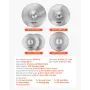 lavvolumen bækkenpakke 4 stykker 350/400/455/505 mm
