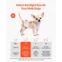 VEVOR engangsbleer til hanhunde, superabsorberende omslag til hanhunde, 360 ° lækagesikre mavebånd med fugtindikator til Doggi