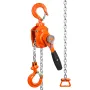 Manual Lever Chain Hoist, 1/2 Ton 499.5 kg Capacity 1.5m Come Along, G80 Galvanized Carbon Steel with Weston Double-Pawl Brake, 