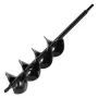 Auger Drill Bit for Planting, 80 x 410 mm Spiral Drill Bit, for 3/8" Hex Drive Drills, Heavy Duty Bulb Planter Tool, Hole Drilli