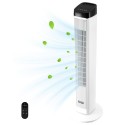 40" Oscillating Tower Fan 9H Timer 22 ft/s Velocity with Remote Control