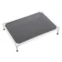 VEVOR Elevated Dog Bed for Large Dogs, Portable Raised Dog Cot with Aluminum Tube Metal Frame and Breathable Textilene Mesh, Ind