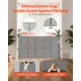 Retractable Baby Gate, 870 mm Tall, Extends up to 1400 mm Wide, Retractable Gate for Kids or Pets, Mesh Material, Easy to Instal