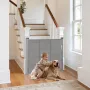 Indtrækkelig babylåge, 870 mm høj, forlænges op til 1400 mm