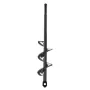 Auger Drill Bit for Planting, 40 x 220 mm Spiral Drill Bit, for 3/8" Hex Drive Drills, Heavy Duty Bulb Planter Tool, Hole Drilli