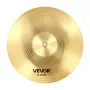 VEVOR Cymbal Pack 6 Pieces Cymbal Set 254/355/400/455/505 mm (10 14 16 18 20 Inches) Cymbals for Drum