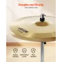 VEVOR Cymbal Pack 4 Pieces Cymbals Drum Set 355/400/505/254 mm(10 14 16 20 Inches) Cymbals for Drum