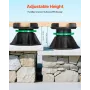 Deck Blocks 8 STK, 2200 lbs / 997,90 kg Belastningskapacitet
