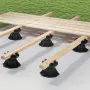Deck Blocks 8 STK, 2200 lbs / 997,90 kg Belastningskapacitet