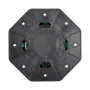 Deck Blocks 8 PCS, 2200 lbs / 997.90 kg Load Capacity Deck Support Plastic Pedestal Paver, Raising 3.54 - 4.65 inch / 90 - 118 m