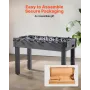 Foosball Table, 121 cm Standard Size Table, Indoor Full Size Foosball Tables for Home, Family, and Game Room, Durable Soccer Set
