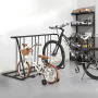 cykelstativ, passer til dækbredde 3 tommer/76,2 mm, carbonstål