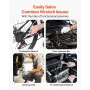 Mechanics Tool Set and Socket Set, 450 Pcs, 6.4, 9.5 and 12.7 mm Drive Deep and Standard Sockets, SAE Metric Mechanic Tool Kit w