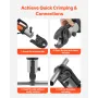 V28 Pressing Jaw, 28mm Press Jaw for V-Type Stainless Steel Pipes, High-Strength Carburized Steel Crimping Jaws Compatible with 