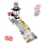 Commercial Automatic Donuts Machine Donut Maker Single Row 90 PCS/H