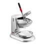 VEVOR Ice Crusher Machine, 100kg Per Hour Electric 4 Blades Snow Cone Maker, Stainless Steel Shaved Ice Machine with Bowl and Co