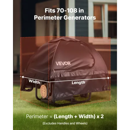 Generator Cover, 915x660x660 mm Vandtæt Universal Generator
