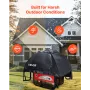 VEVOR Generator Cover, 915x660x660 mm Waterproof Universal Generator Cover for Most Generators 1778-2743.2 mm Perimeter, Portabl