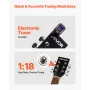 41 tommer / 1041,4 mm Dreadnought akustisk guitar begynderpakke