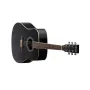 VEVOR 41 in / 1041.4 mm Dreadnought Acoustic Guitar Beginner Bundle for Adult Taller Black