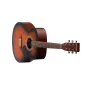 40 in / 1016 mm Dreadnought Acoustic Guitar Beginner Bundle Gig Bag Adult Sunburst