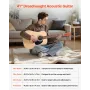 41 tommer / 1041,4 mm Dreadnought akustisk guitar Naturlig