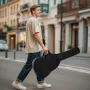 41 tommer / 1041,4 mm Dreadnought akustisk guitar Naturlig