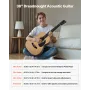 36 tommer / 914,4 mm Dreadnought akustisk guitar Natural