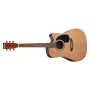 1041.4 mm (41 inch) Cutway Acoustic Guitar Natural Beginner Bundle Gig Bag for Adult