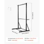 Bike Rack, 300LBS/136KG Capacity for up to 5 Bikes, Freestanding Bike Storage Rack, Carbon Steel Vertical Bicycle Stand for Home