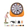 Inflatable Soccer Dart Board over 6 ft with 4 Kick Balls 12 Tennis Pump