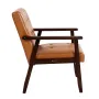 Accent Chair, Mid Century Modern lænestol med stel af massivt