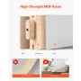 Sliding Barn Door, 1067 x 2134mm, High-Strength MDF Panel, Barn Door with Hardware Kit, Water-Proof PVC Surface, Easy to Install