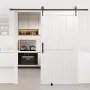 stalddør, 1067 x 2134 mm, højstyrke MDF-panel, stalddør med