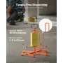 kabeldispenser, gulv- eller studsmonteret, trådrullestativ