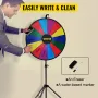 18â €  Prize Wheel Tripod Floor Stand Color Prize Wheel