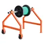 Wire Spool Rack, 100 kg / 220 lbs Load Capacity, Portable Cable Caddy, Moveable Wire Rack with Wheels, Spool Holder, Up to 759mm