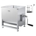 Manual Meat Mixer 80L Fixed Tank Mixing Max 80LB for Meat Sausage Mixer