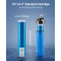 Whole House Water Filter Replacement Cartridge, 4.5"x20"(11x51cm) GAC Activated Carbon, Replacement Filter for Whole Home Water 