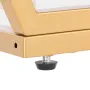 Marble Console Table, 3 Tiers Modern Console Table for Open Storage, Golden Geometric Table with Iron Tubes, Anti-Tip Device and