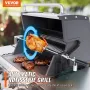 Universal Grill Rotisserie Kit BBQ Roaster 32 "/39" Spit Rod