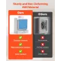 3-in-1 Indoor Dryer Vent Kit,Premium ABS Material with Water Drawer Fits 99 mm Exhaust Port, Smart Overheating Reminder Exhaust 